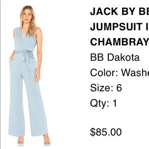 Revolve chambray jumpsuit